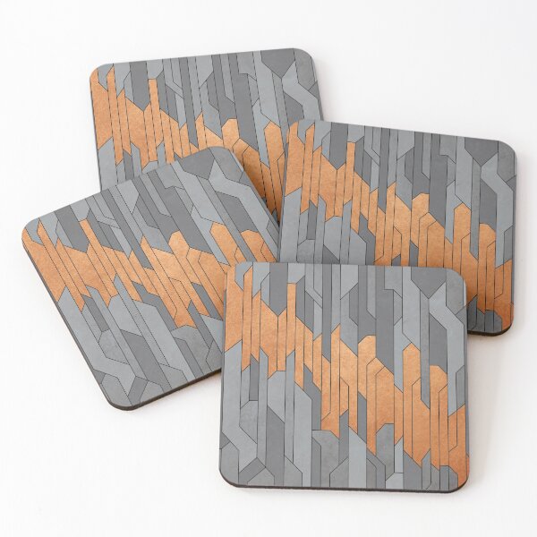 Item preview, Concrete Geometric Shapes and Copper designed and sold by AmbienceArt.