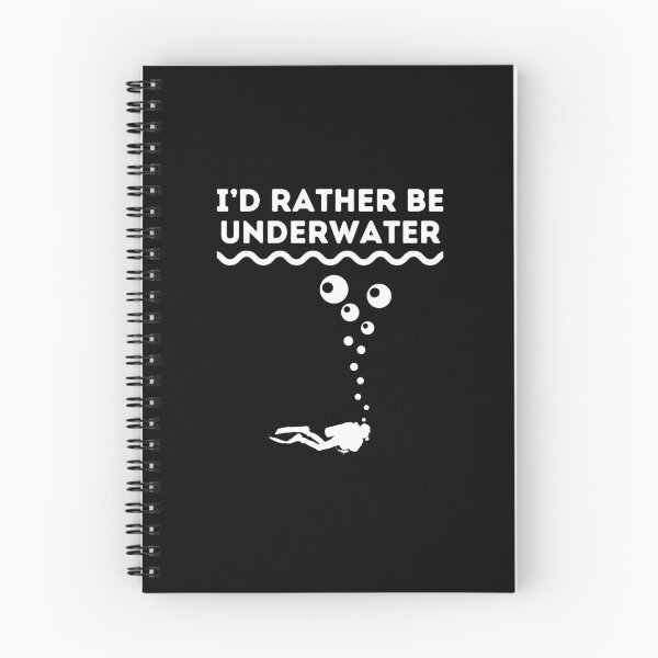 Item preview, I'd Rather Be Underwater designed and sold by StudioAquaLumos.