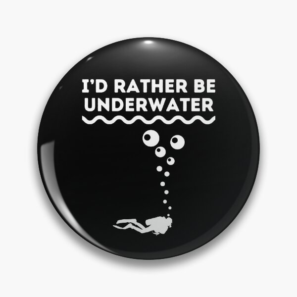 Item preview, I'd Rather Be Underwater designed and sold by StudioAquaLumos.