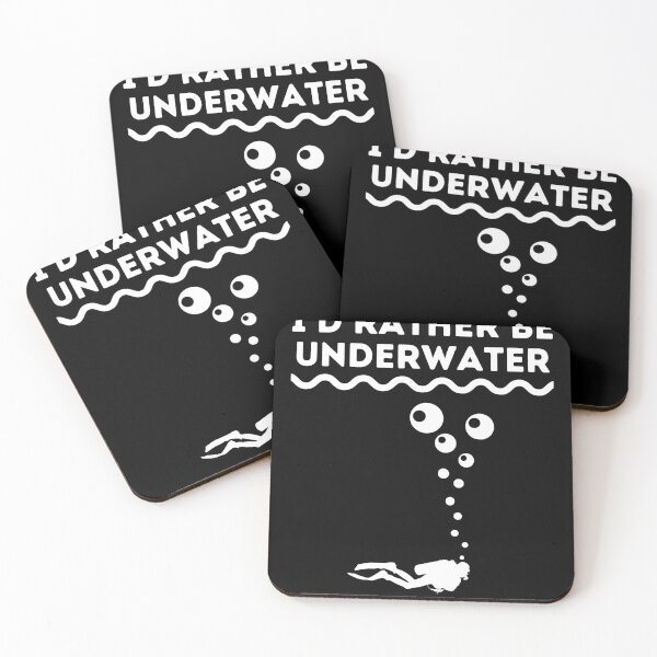 Item preview, I'd Rather Be Underwater designed and sold by StudioAquaLumos.