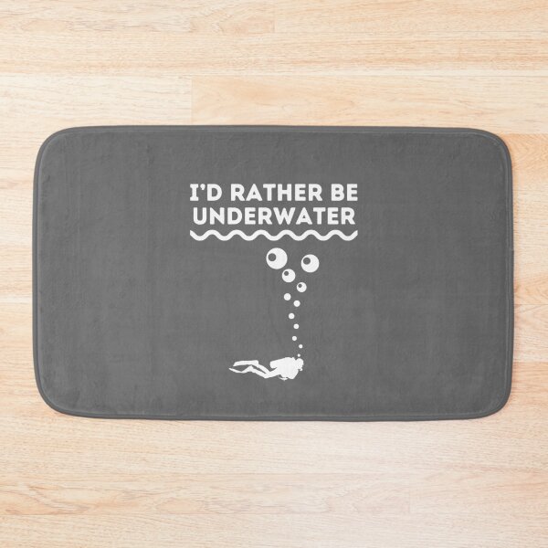 Item preview, I'd Rather Be Underwater designed and sold by StudioAquaLumos.