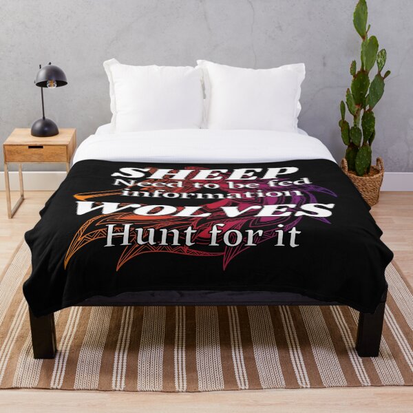 Item preview, Sheep need to be fed information, Wolves hunt for it designed and sold by Try-It.