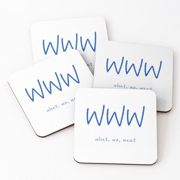 Artikelvorschau, WWW - was, wir wollen BLAU entworfen und verkauft von nevertheless-.