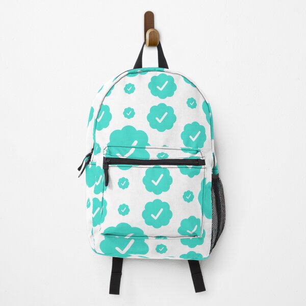 Item preview, Verified check stickers set in turquoise color designed and sold by EnjoyMyTees.