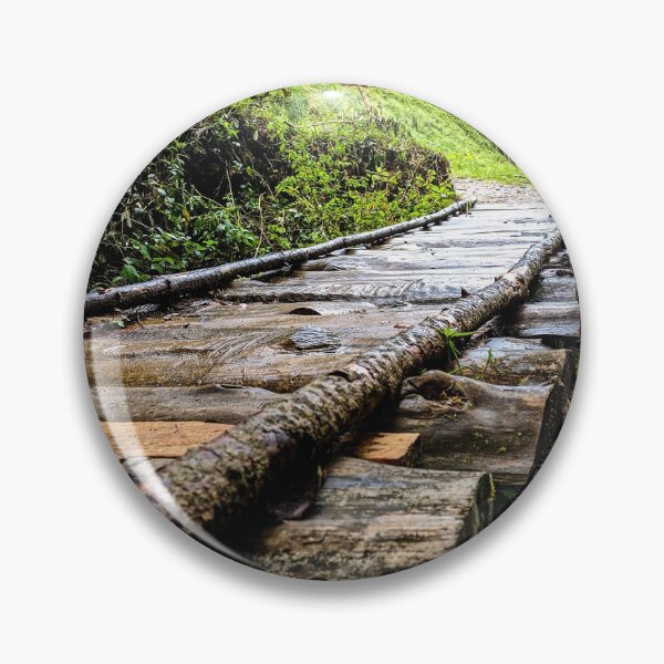 Item preview, Original bridge made of wood that crosses a river designed and sold by hateeyes.