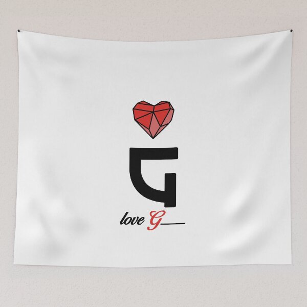 Item preview, Initial Love letter G designed and sold by Swiiing.