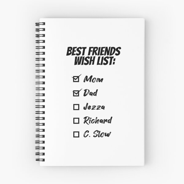 Item preview, Best Friends Wish List! designed and sold by CaptainWheels.