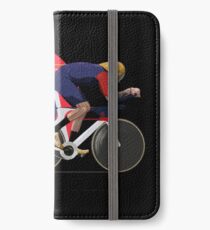 Am Ziel iPhone Flip-Case/Hülle/Skin