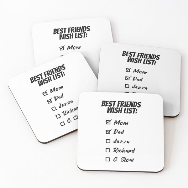 Item preview, Best Friends Wish List! designed and sold by CaptainWheels.