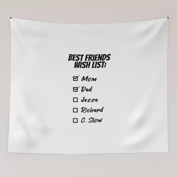 Item preview, Best Friends Wish List! designed and sold by CaptainWheels.