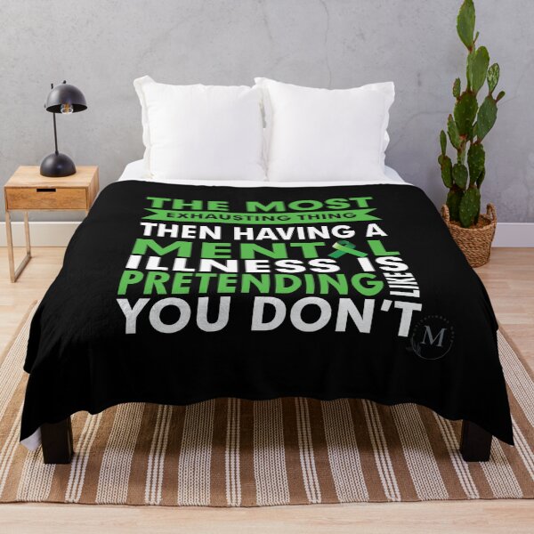 Item preview, Mental Health Awareness Quote designed and sold by Motivational-m.