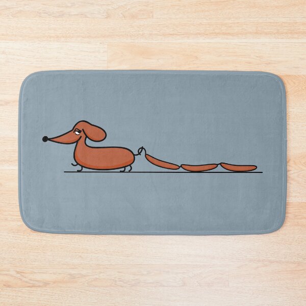 Item preview, Dachshund with sausages designed and sold by spontania.