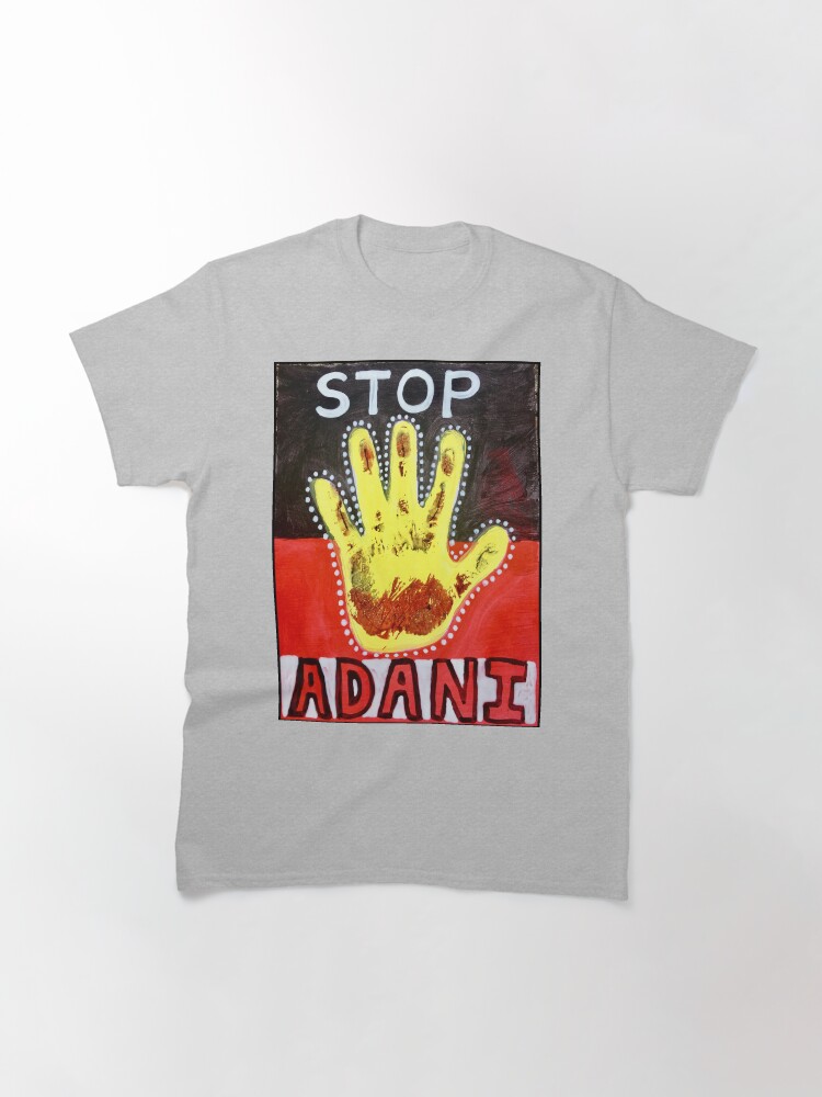 Alternate view of Stop Adani Classic T-Shirt