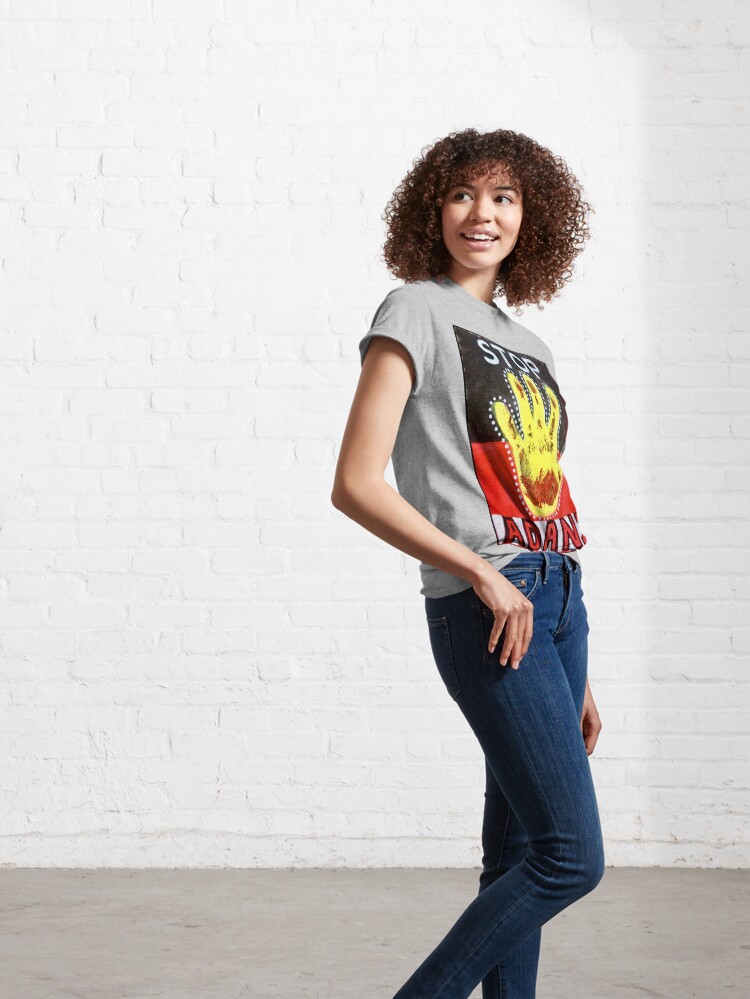 Alternate view of Stop Adani Classic T-Shirt