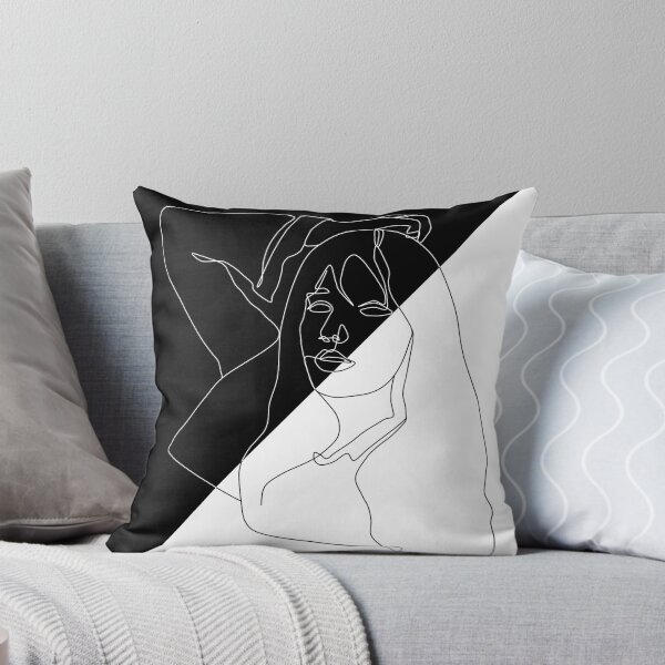 Item preview, Girl Line Art Illustration (Black and White) designed and sold by avejane.