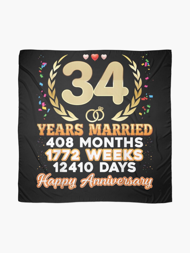 34 deals wedding anniversary