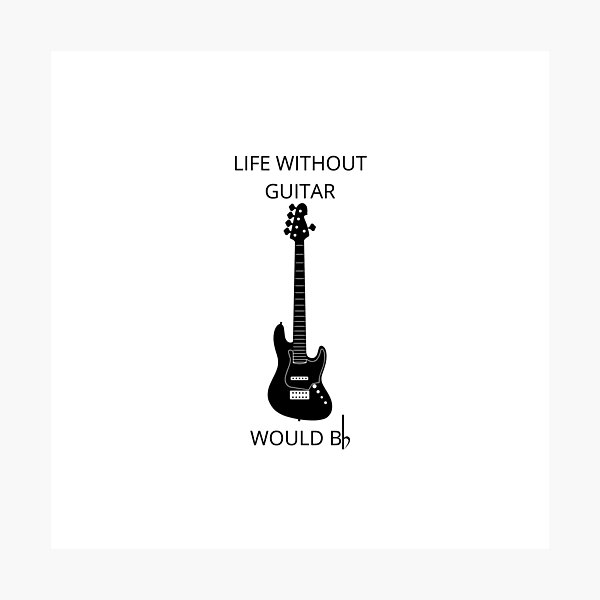 Aperçu de l'œuvre Guitar créée et vendue par Funny-message.