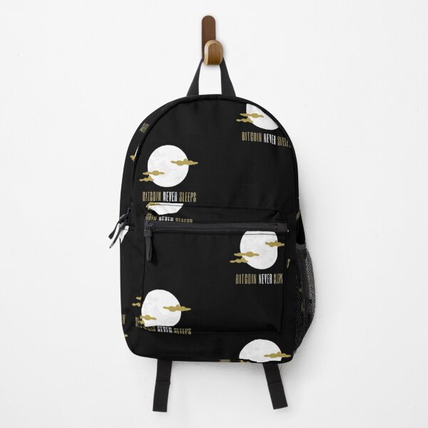 Item preview, Bitcoin Never Sleeps designed and sold by TraderShirts.