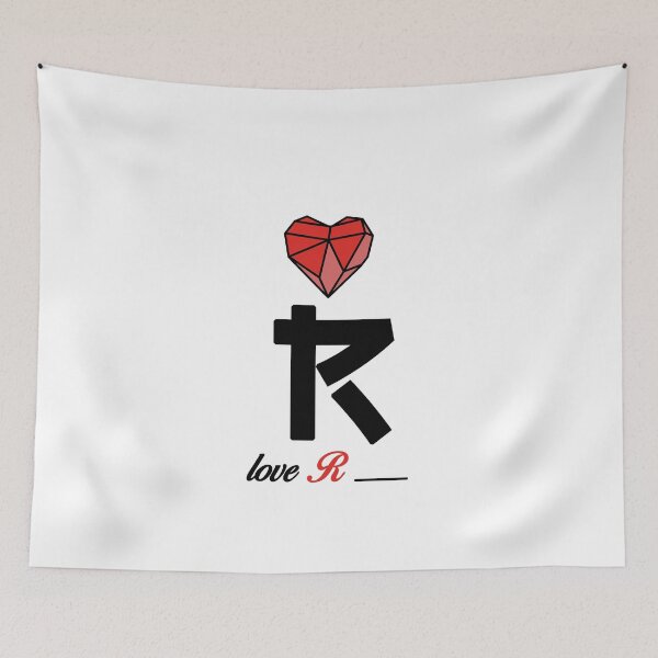 Item preview, Initial Love letter R designed and sold by Swiiing.