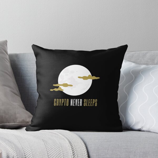 Item preview, Crypto Never Sleeps designed and sold by TraderShirts.