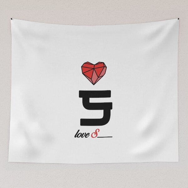 Item preview, Initial Love letter S designed and sold by Swiiing.