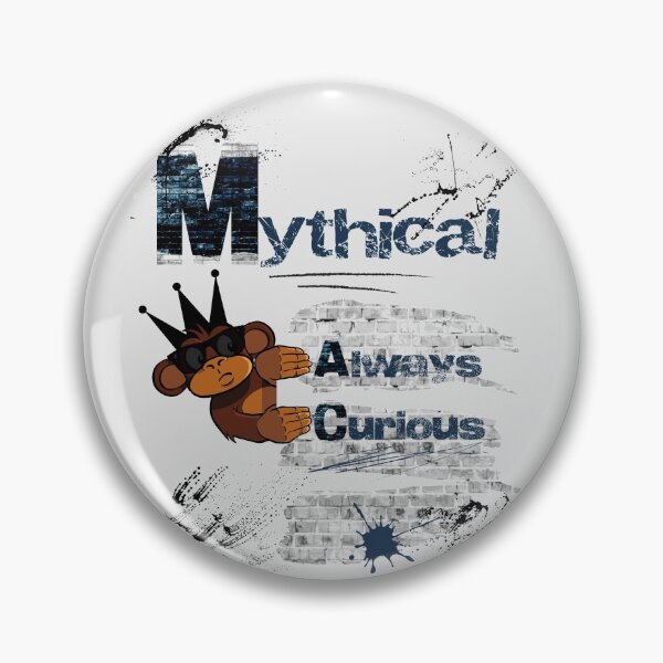 Item preview, Mythical Always Curious (Monkey) designed and sold by albix81.