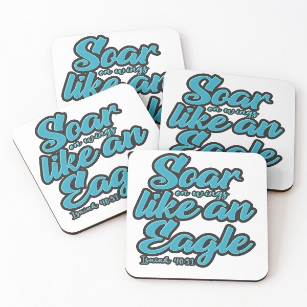 Item preview, Motivational Verse Soar like an Eagle designed and sold by jassyclassy.