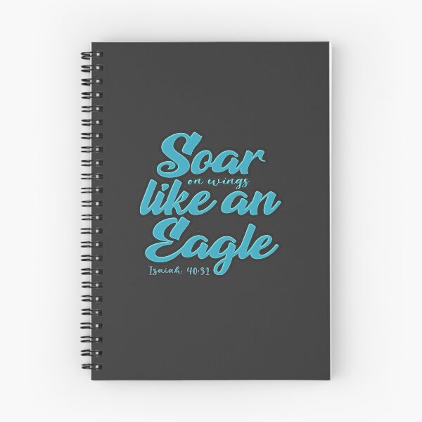 Item preview, Motivational Verse Soar like an Eagle designed and sold by jassyclassy.