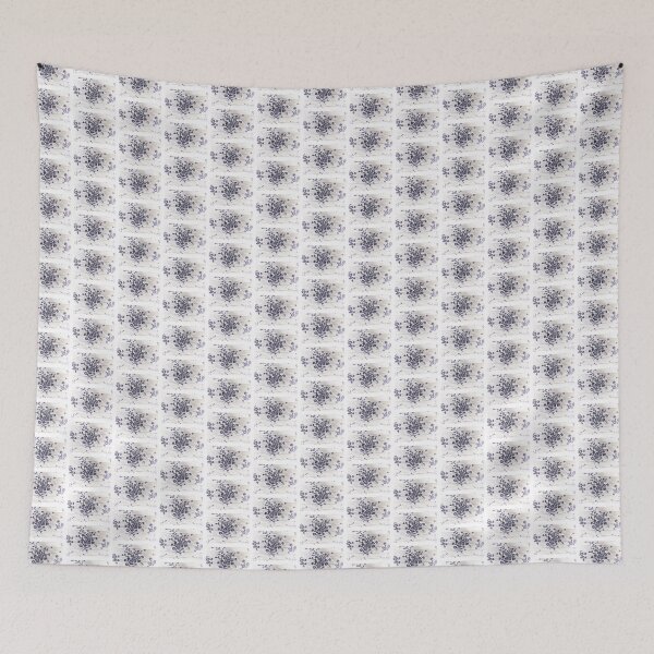 Item preview, Cross Stitch Flowers On Stone designed and sold by Capuletdesigns.