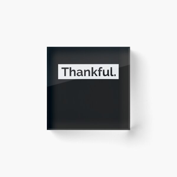 Item preview, Thankful. designed and sold by printhappy.