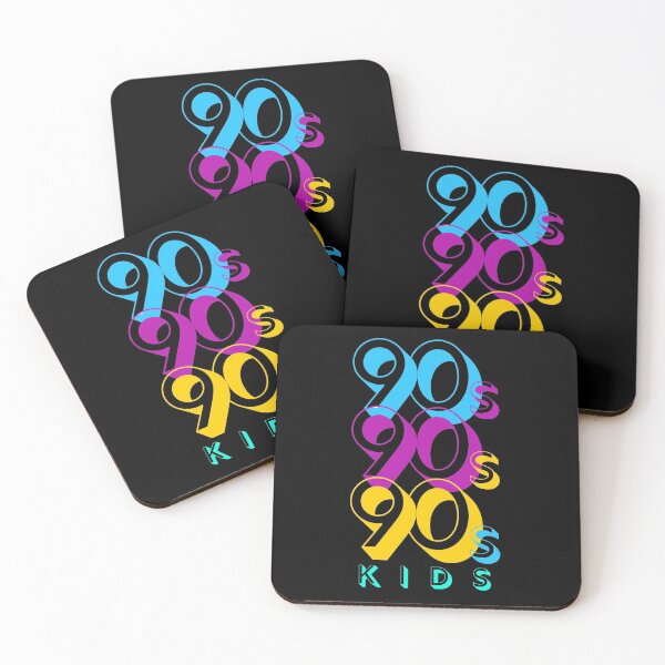 Item preview, 90s Kids Design in Vintage Hot Blue Purple Gold and Green designed and sold by SteamParliament.