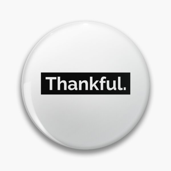 Item preview, Thankful. Black banner designed and sold by printhappy.