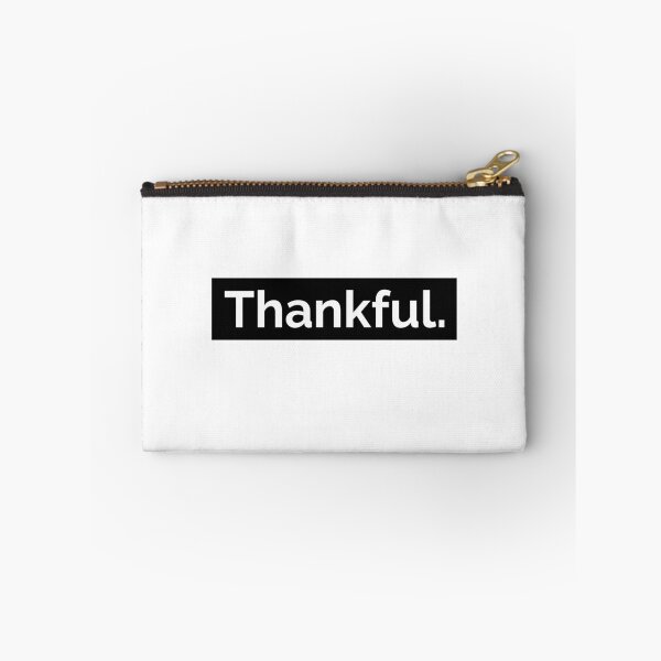 Item preview, Thankful. Black banner designed and sold by printhappy.