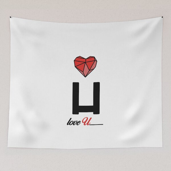 Item preview, Initial Love letter U designed and sold by Swiiing.