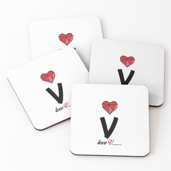 Item preview, Initial Love letter V designed and sold by Swiiing.