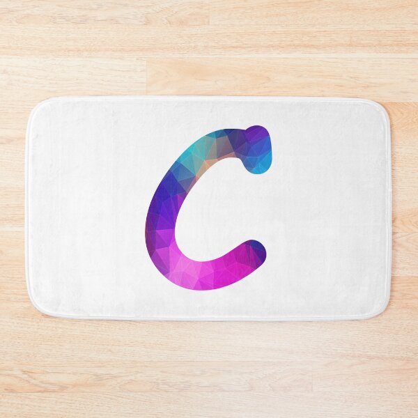 Item preview, Letter C Capital Alphabet Colorful Art Funny C Gift designed and sold by Shariss.