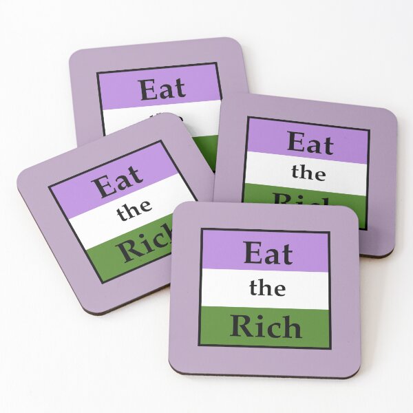 Item preview, Eat the Rich Genderfluid  Pride designed and sold by EerieEnby.