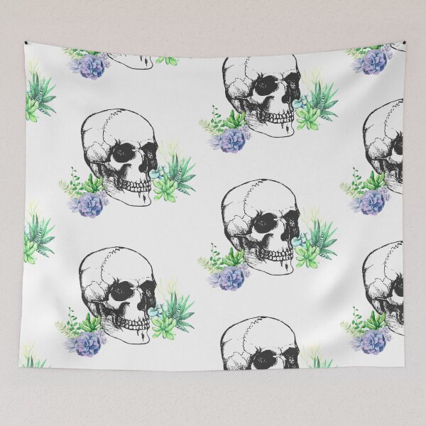 Item preview, Skulls and Succulents Housewares designed and sold by SucculentOnThat.