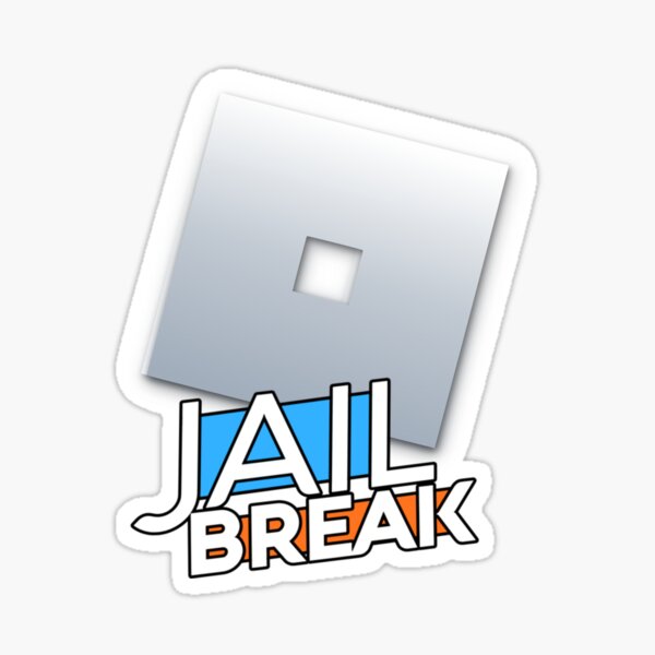 Roblox Jailbreak Sticker By Miknuelan Redbubble - jailbreak roblox logo