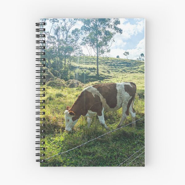 Item preview, beautiful cow eating alone in the nature designed and sold by hateeyes.