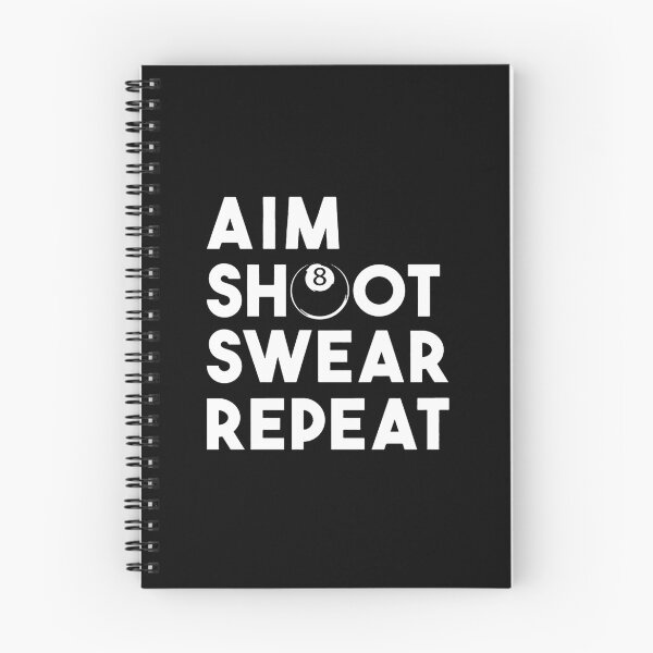 Item preview, Aim Shoot Swear Repeat designed and sold by sayotayo93.