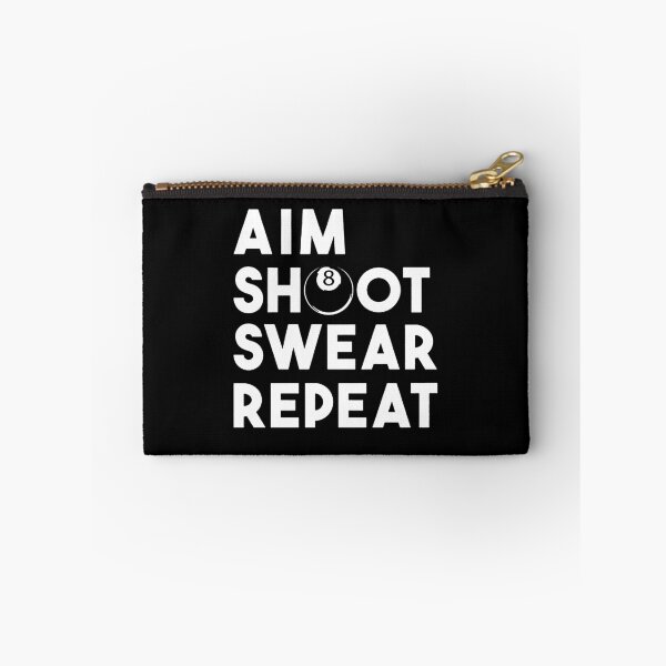 Item preview, Aim Shoot Swear Repeat designed and sold by sayotayo93.