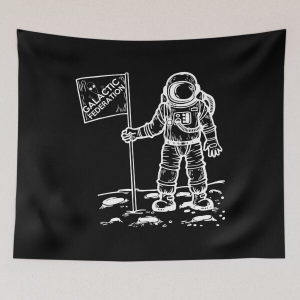 Item preview, Galactic Federation Astronaut In The Moon Gift designed and sold by TTFMerch.