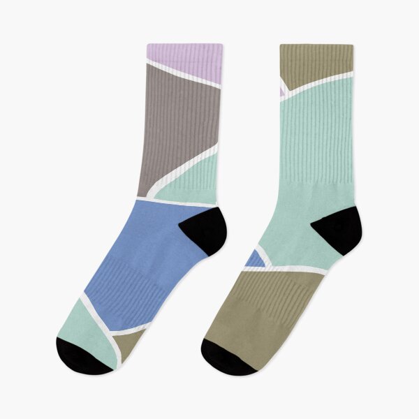 Aperçu de l'œuvre Motif de couleur pastel, formes minimalistes créée et vendue par digoarpi.