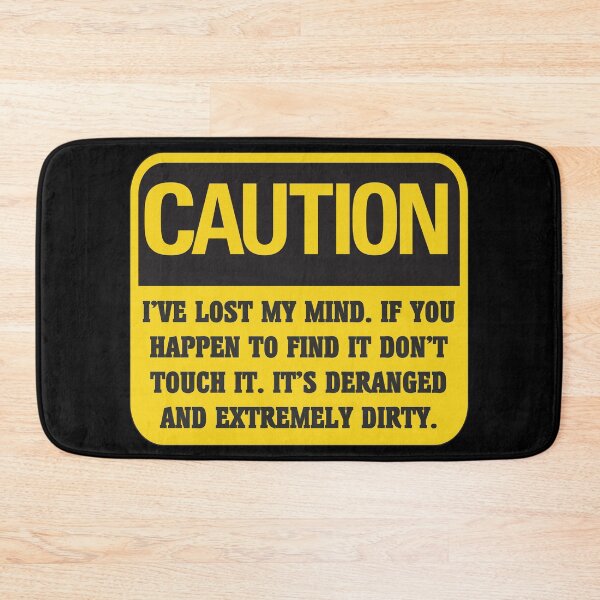Item preview, Caution Deranged designed and sold by Elfyau.