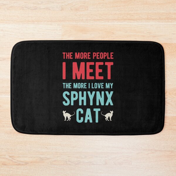 Item preview, Funny Sphynx Cat designed and sold by artworkbyrihen.