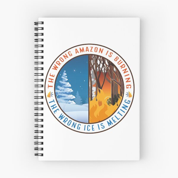 Item preview, The Wrong Amazon is Burning, The Wrong Ice is Melting designed and sold by bdmart33.