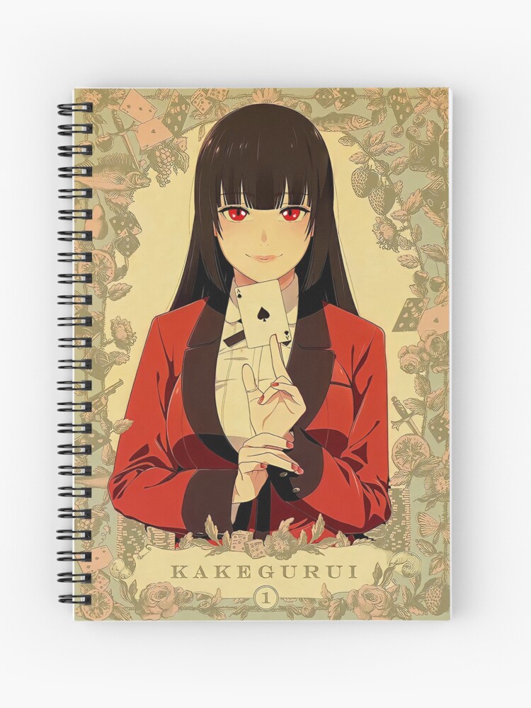 Kakegurui Yumeko Jabami Spiral Notebook Note Book Anime Girl