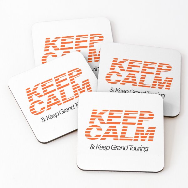 Item preview, Keep Calm & Keep Grand Touring designed and sold by CaptainWheels.
