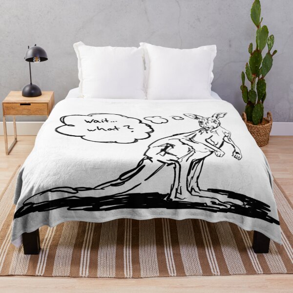 Item preview, Kangaroo kangaroo australia illustration designed and sold by paintinkpenguin.
